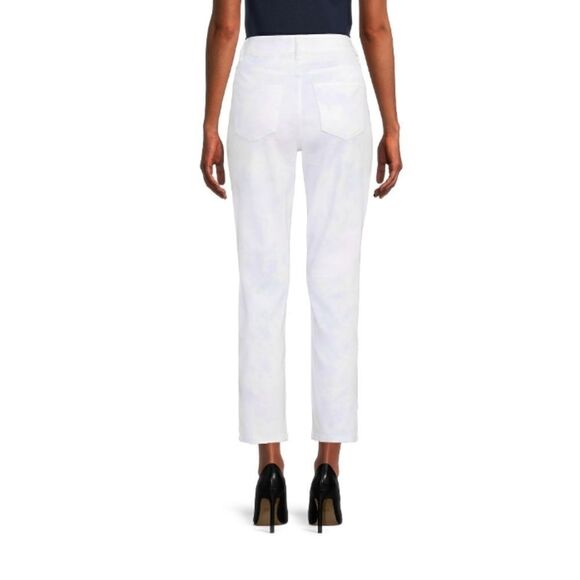 Women's High Rise Straight Crop Jean Pants Size 14 - Picture 4 of 7